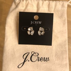 J. Crew Jewelry - Diamond earrings never worn J. Crew Jewelry - Diamond earrings never worn
